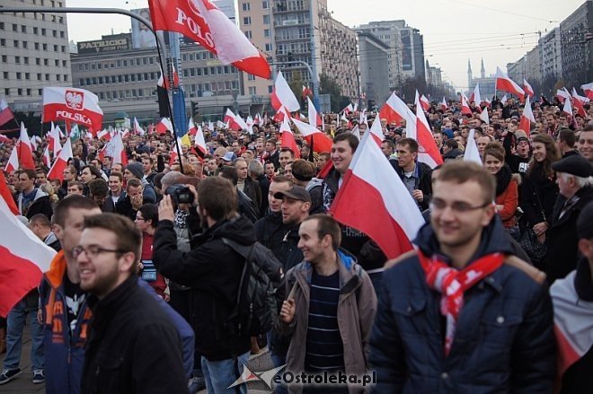 Marsz Niepodległości 2014 [11.11.2014] - zdjęcie #58 - eOstroleka.pl