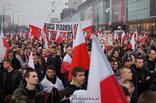 Marsz Niepodległości 2014 [11.11.2014] - zdjęcie #48 - eOstroleka.pl