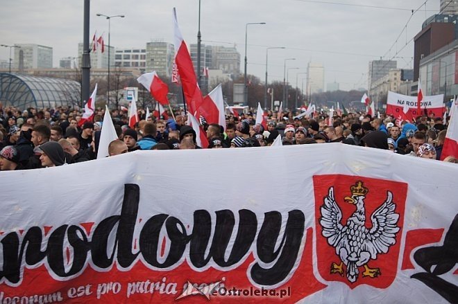 Marsz Niepodległości 2014 [11.11.2014] - zdjęcie #76 - eOstroleka.pl