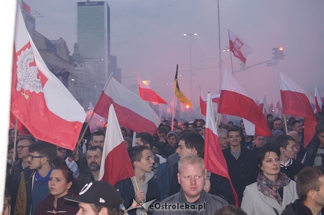 Marsz Niepodległości 2014 [11.11.2014] - zdjęcie #21 - eOstroleka.pl
