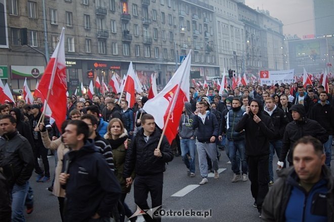Marsz Niepodległości 2014 [11.11.2014] - zdjęcie #25 - eOstroleka.pl