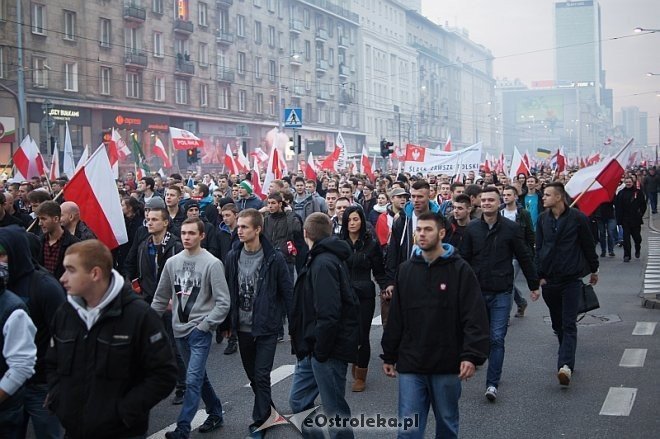 Marsz Niepodległości 2014 [11.11.2014] - zdjęcie #27 - eOstroleka.pl