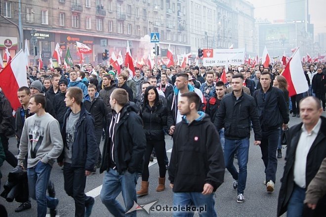 Marsz Niepodległości 2014 [11.11.2014] - zdjęcie #29 - eOstroleka.pl