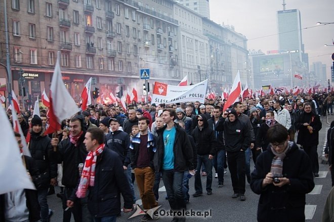 Marsz Niepodległości 2014 [11.11.2014] - zdjęcie #31 - eOstroleka.pl