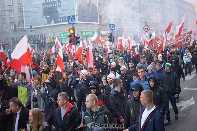 Marsz Niepodległości 2014 [11.11.2014] - zdjęcie #38 - eOstroleka.pl