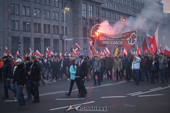 Marsz Niepodległości 2014 [11.11.2014] - zdjęcie #20 - eOstroleka.pl