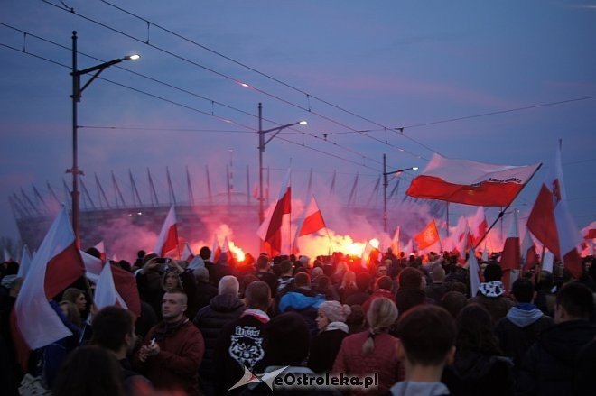 Marsz Niepodległości 2014 [11.11.2014] - zdjęcie #36 - eOstroleka.pl