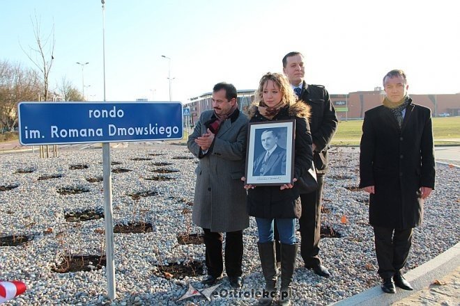 Rondo im. Romana Dmowskiego w Ostrołęce [24.11.2014] - zdjęcie #18 - eOstroleka.pl