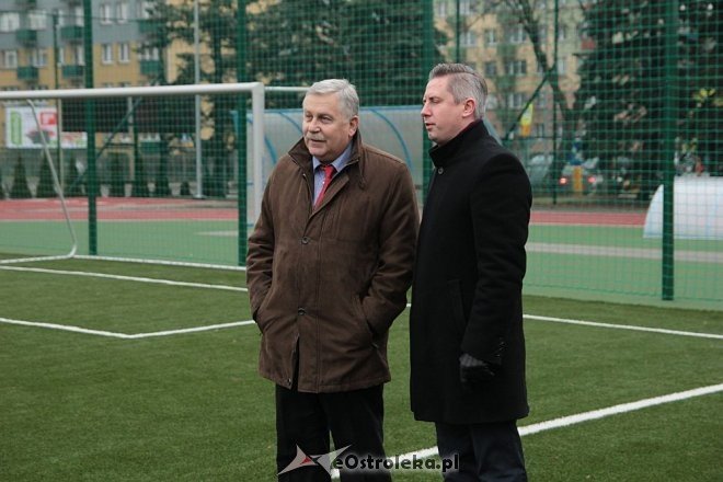 Jerzy Engel, były trener kadry narodowej odwiedził Ostrołękę [12.01.2015] - zdjęcie #2 - eOstroleka.pl