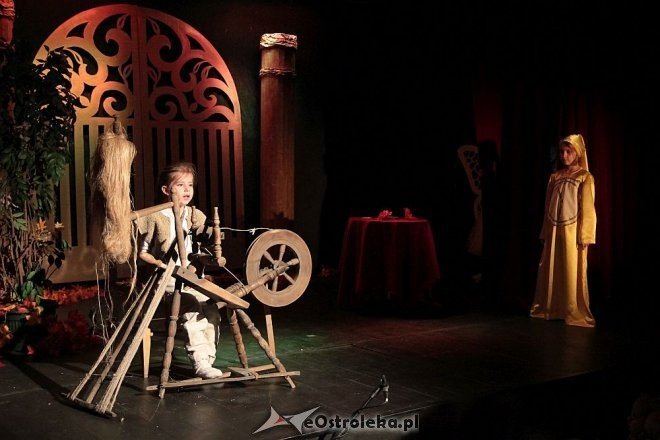 „Bajka z Kołowrotka” w wykonaniu Dziecięcego Teatru Amatorskiego [25.01.2015] - zdjęcie #7 - eOstroleka.pl