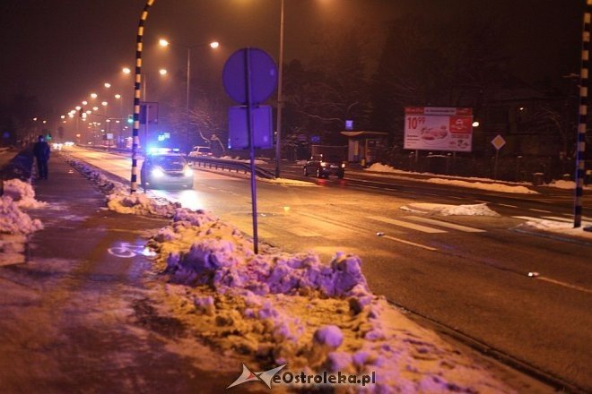 Ostrołęka: Śmiertelne potrącenie pieszej przy Traugutta [26.01.2015] - zdjęcie #7 - eOstroleka.pl