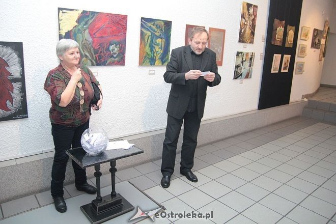Finisaż wystawy Ostrołęckiego Przeglądu Twórczości Plastycznej [29.01.2015] - zdjęcie #22 - eOstroleka.pl
