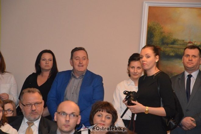 Uroczystość wręczenia medali za długoletnie pożycie małżeńskie [06.02.2015] - zdjęcie #9 - eOstroleka.pl