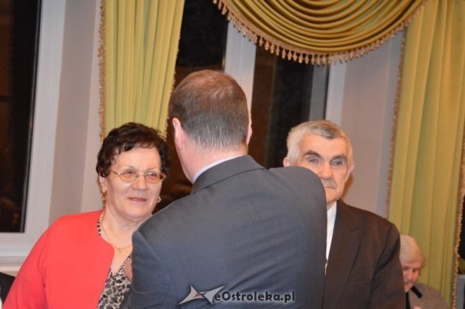 Uroczystość wręczenia medali za długoletnie pożycie małżeńskie [06.02.2015] - zdjęcie #26 - eOstroleka.pl
