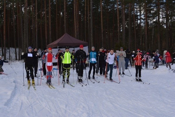 Bieg narciarski o Puchar Wójta Gminy Łyse [08.02.2015] - zdjęcie #4 - eOstroleka.pl