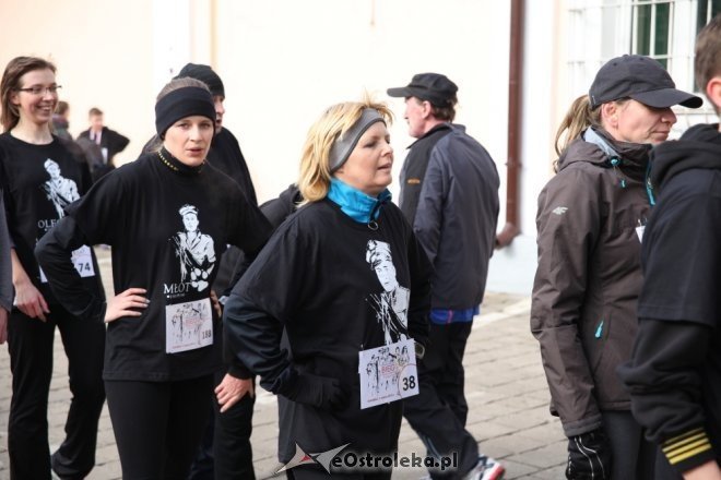 Ostrołęczanie pobiegli w hołdzie Żołnierzom Wyklętym [01.03.2015] - zdjęcie #6 - eOstroleka.pl