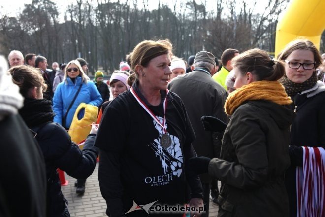 Ostrołęczanie pobiegli w hołdzie Żołnierzom Wyklętym [01.03.2015] - zdjęcie #12 - eOstroleka.pl