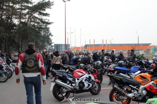 Ostrołęccy motocykliści przywitali wiosnę [21.03.2015] - zdjęcie #8 - eOstroleka.pl