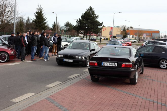 Ostrołęka: Spot właścicieli i miłośników BMW [22.03.2015] - zdjęcie #9 - eOstroleka.pl
