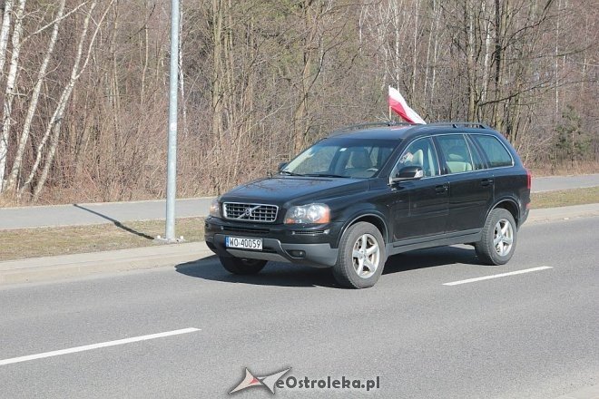 Transportowcy z Ostrołęki przez godzinę blokowali obwodnicę [23.03.2015] - zdjęcie #35 - eOstroleka.pl