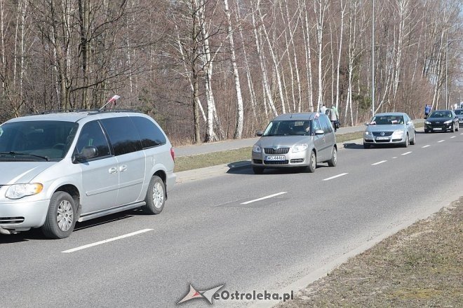 Transportowcy z Ostrołęki przez godzinę blokowali obwodnicę [23.03.2015] - zdjęcie #37 - eOstroleka.pl