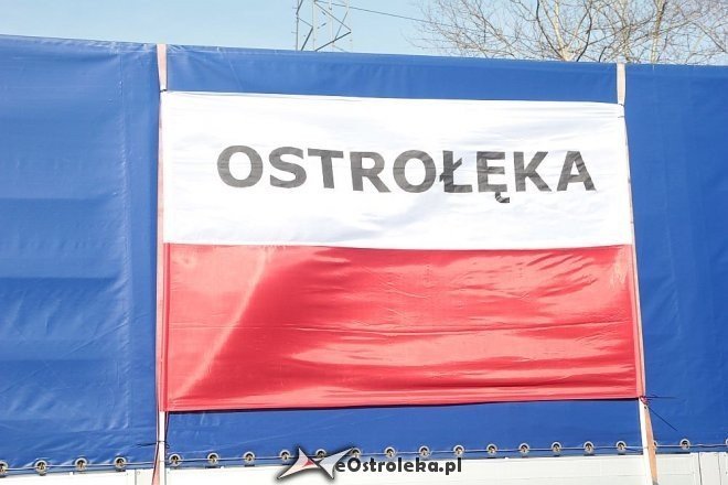 Transportowcy z Ostrołęki przez godzinę blokowali obwodnicę [23.03.2015] - zdjęcie #28 - eOstroleka.pl