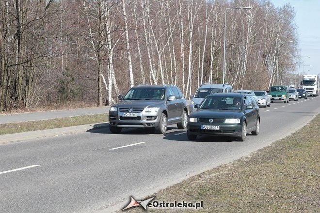 Transportowcy z Ostrołęki przez godzinę blokowali obwodnicę [23.03.2015] - zdjęcie #42 - eOstroleka.pl