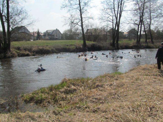 Spływ Odmulanie Omulwi [11.04.2015] - zdjęcie #12 - eOstroleka.pl