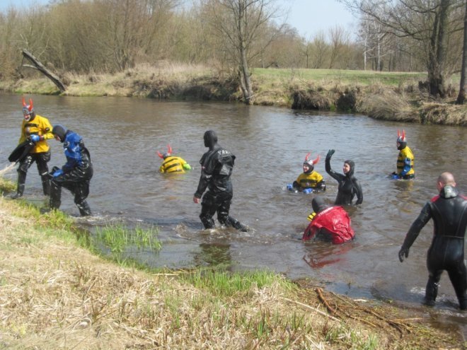 Spływ Odmulanie Omulwi [11.04.2015] - zdjęcie #14 - eOstroleka.pl