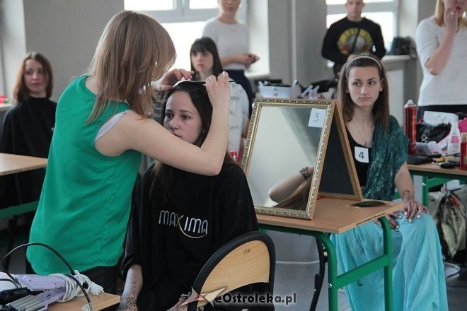 4. Konkurs Makijażu i Fryzjerstwa w ZSZ nr 2 w Ostrołęce [12.04.2015] - zdjęcie #43 - eOstroleka.pl