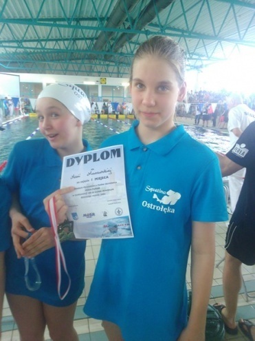  I zawody pływackie o Puchar Burmistrza Miasta Pułtusk [19.04.2015] - zdjęcie #2 - eOstroleka.pl