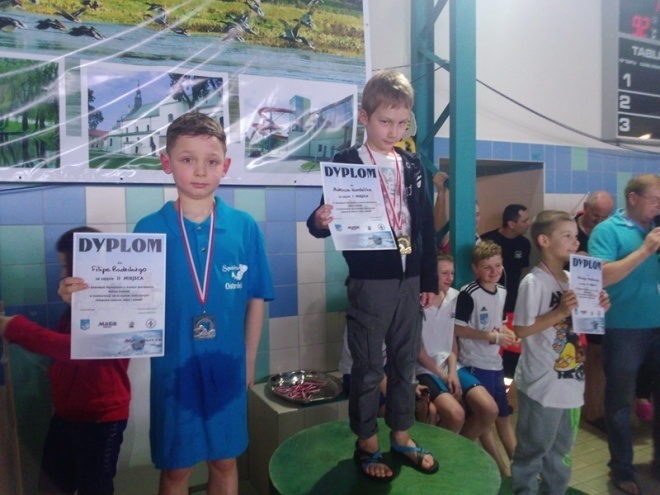  I zawody pływackie o Puchar Burmistrza Miasta Pułtusk [19.04.2015] - zdjęcie #3 - eOstroleka.pl