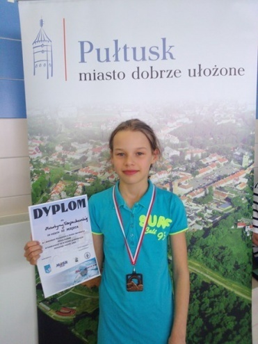  I zawody pływackie o Puchar Burmistrza Miasta Pułtusk [19.04.2015] - zdjęcie #6 - eOstroleka.pl