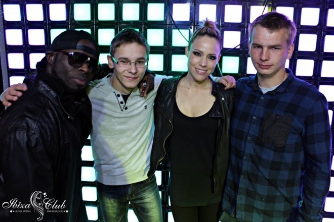 Evelyn i MC Alpha w klubie Ibiza [21.04.2015] - zdjęcie #21 - eOstroleka.pl