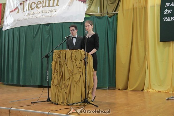 Zakończenie roku szkolnego klas maturalnych z I LO w Ostrołęce [24.04.2015] - zdjęcie #62 - eOstroleka.pl