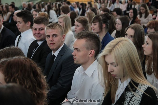 Zakończenie roku szkolnego klas maturalnych z I LO w Ostrołęce [24.04.2015] - zdjęcie #49 - eOstroleka.pl