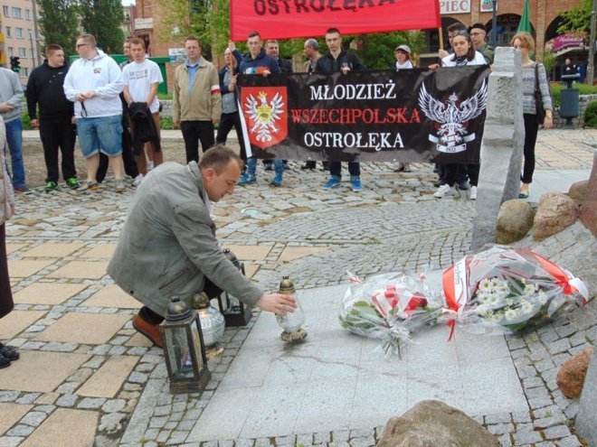 Narodowcy upamiętnili wyzwolenie Ostrołęki przez oddział Kedywu AK-AKO - zdjęcie #10 - eOstroleka.pl