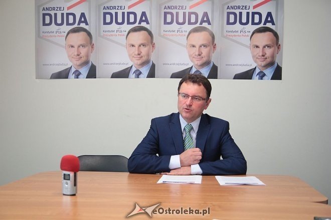 Ostrołęka: Poseł Czartoryski podsumowuje lokalną kampanię prezydencką Andrzeja Dudy [21.05.2015] - zdjęcie #1 - eOstroleka.pl