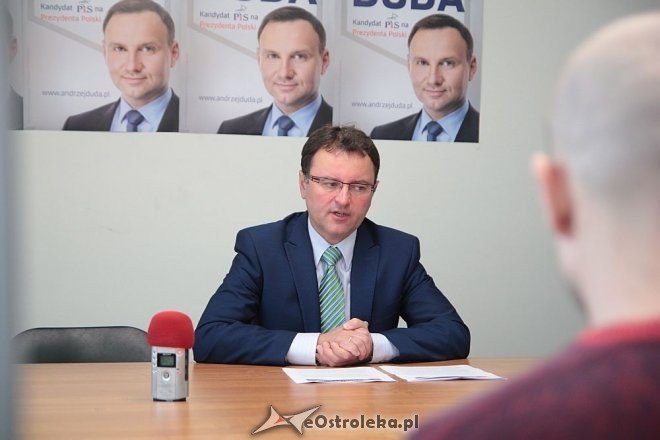 Ostrołęka: Poseł Czartoryski podsumowuje lokalną kampanię prezydencką Andrzeja Dudy [21.05.2015] - zdjęcie #5 - eOstroleka.pl