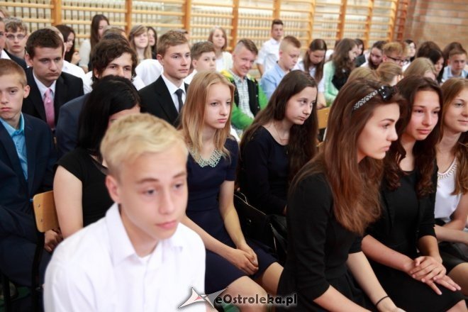 Zakończenie roku szkolnego w Gimnazjum nr 1 w Ostrołęce [26.06.2015] - zdjęcie #30 - eOstroleka.pl