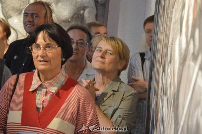 Wernisaż wystawy Franciszka Starowieyskiego [20.08.2015] - zdjęcie #23 - eOstroleka.pl