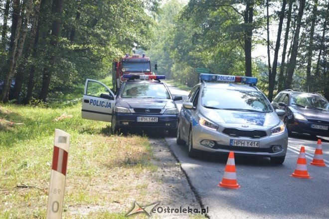 Wypadek na DK 53 w Siarczej Łące [24.08.2015] - zdjęcie #2 - eOstroleka.pl