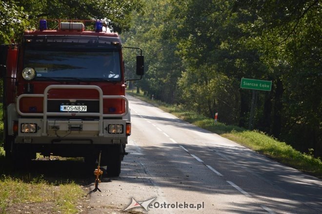 Wypadek na DK 53 w Siarczej Łące [24.08.2015] - zdjęcie #3 - eOstroleka.pl