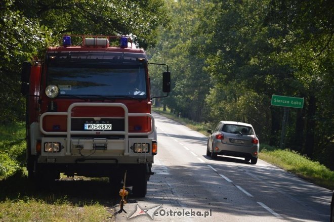 Wypadek na DK 53 w Siarczej Łące [24.08.2015] - zdjęcie #4 - eOstroleka.pl