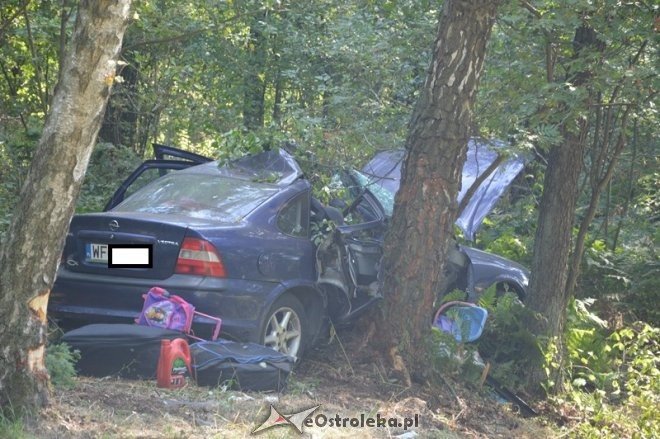 Wypadek na DK 53 w Siarczej Łące [24.08.2015] - zdjęcie #6 - eOstroleka.pl