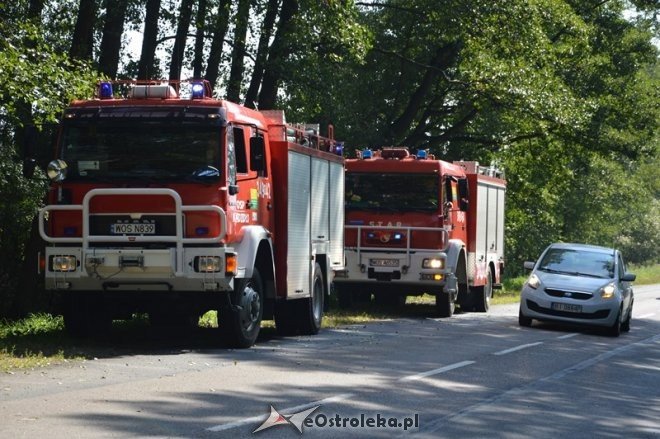 Wypadek na DK 53 w Siarczej Łące [24.08.2015] - zdjęcie #13 - eOstroleka.pl