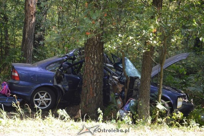 Wypadek na DK 53 w Siarczej Łące [24.08.2015] - zdjęcie #19 - eOstroleka.pl