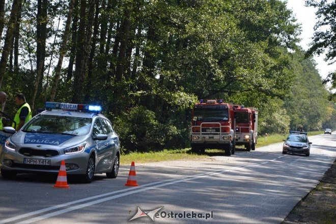 Wypadek na DK 53 w Siarczej Łące [24.08.2015] - zdjęcie #27 - eOstroleka.pl