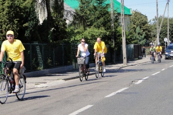 Pielgrzymka rowerowa na Jasną Górę (20.08.09) - zdjęcie #5 - eOstroleka.pl