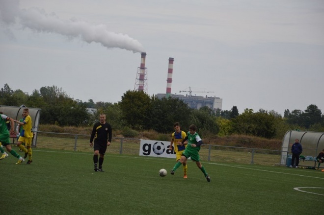 Liga wojewódzka juniorów: Korona Ostrołęka - Żyrardowianka [12.09.2015] - zdjęcie #14 - eOstroleka.pl